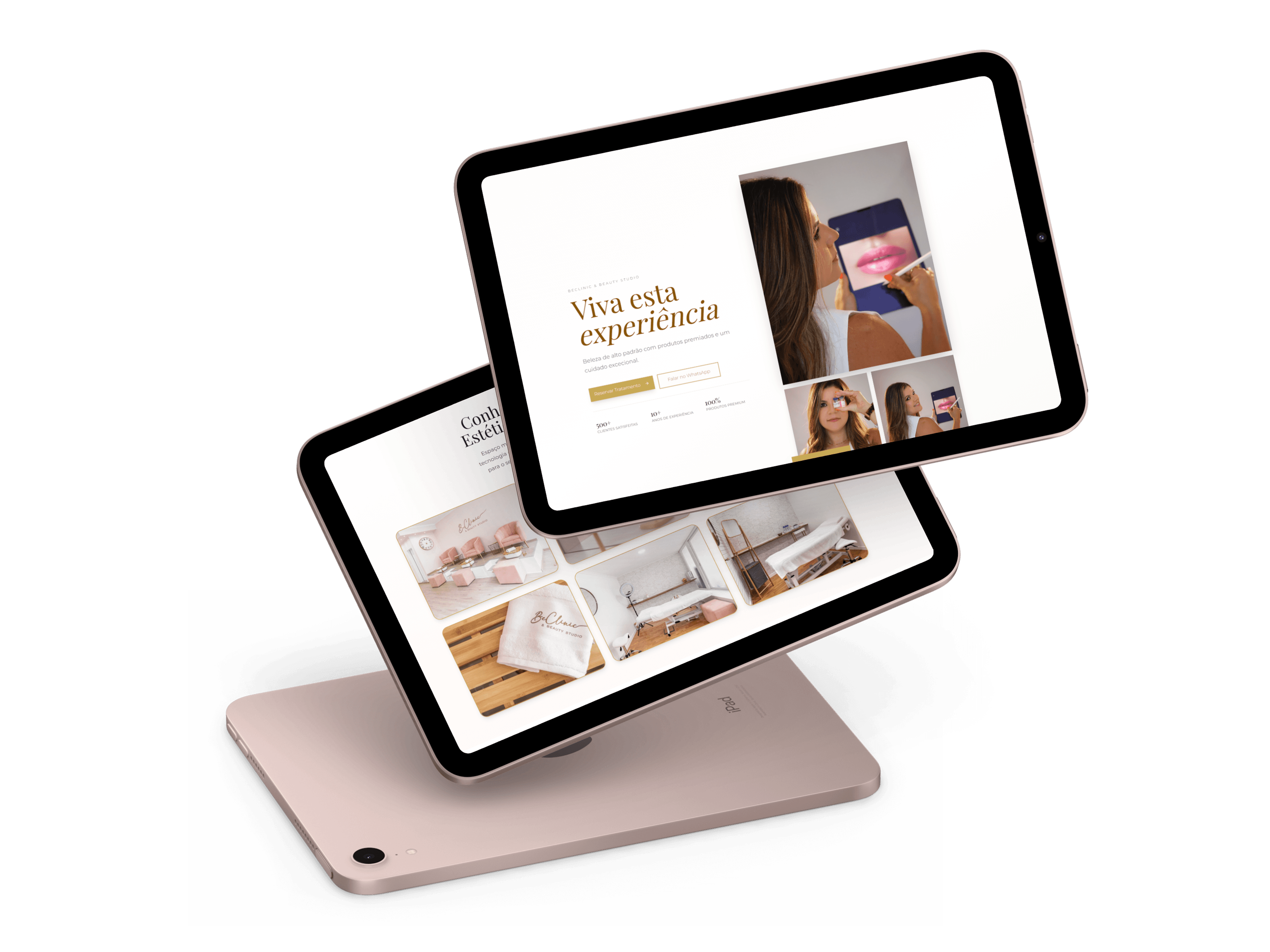 Interfaz Beclinic en iPad