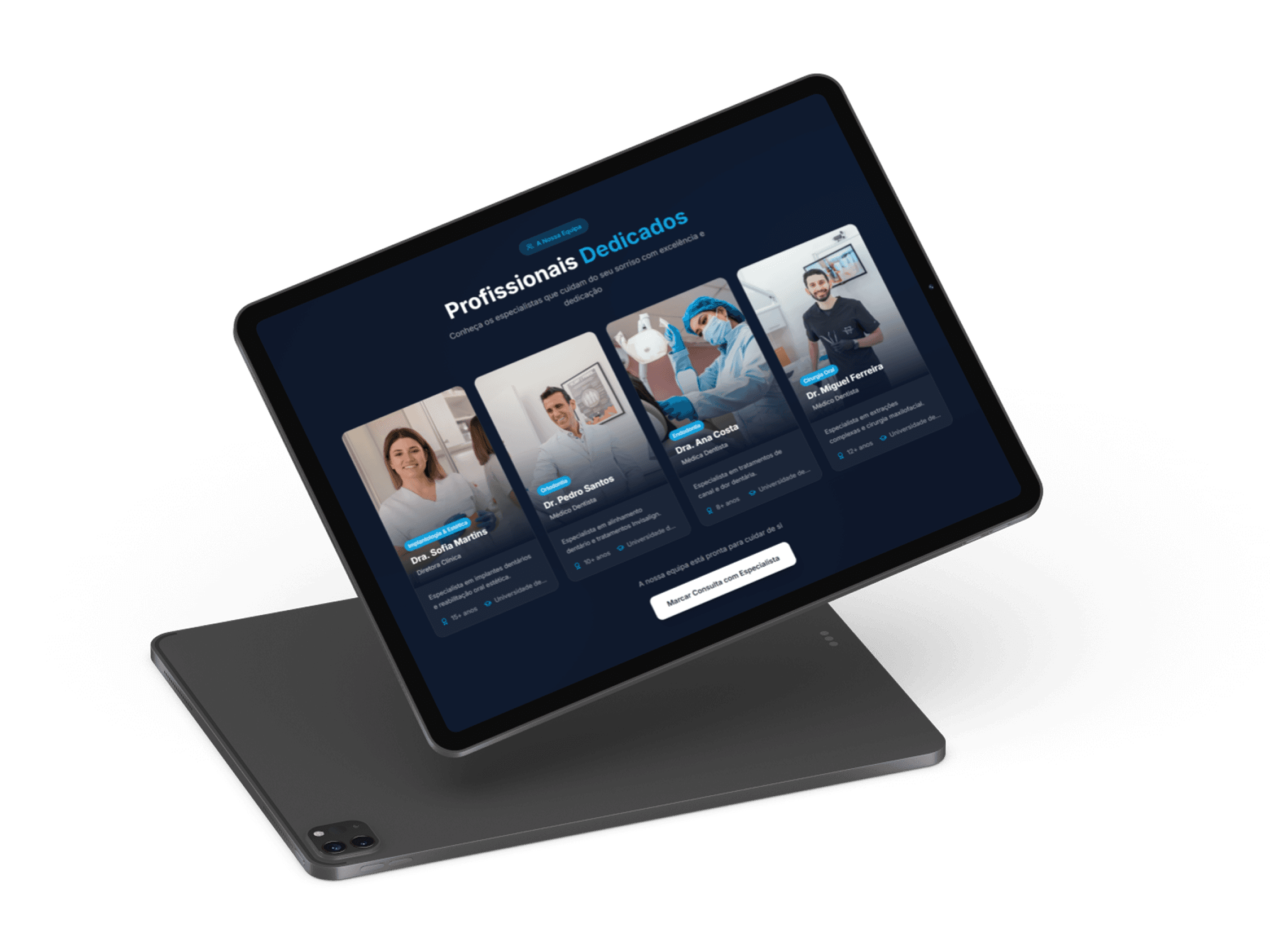 Equipo médico de la clínica