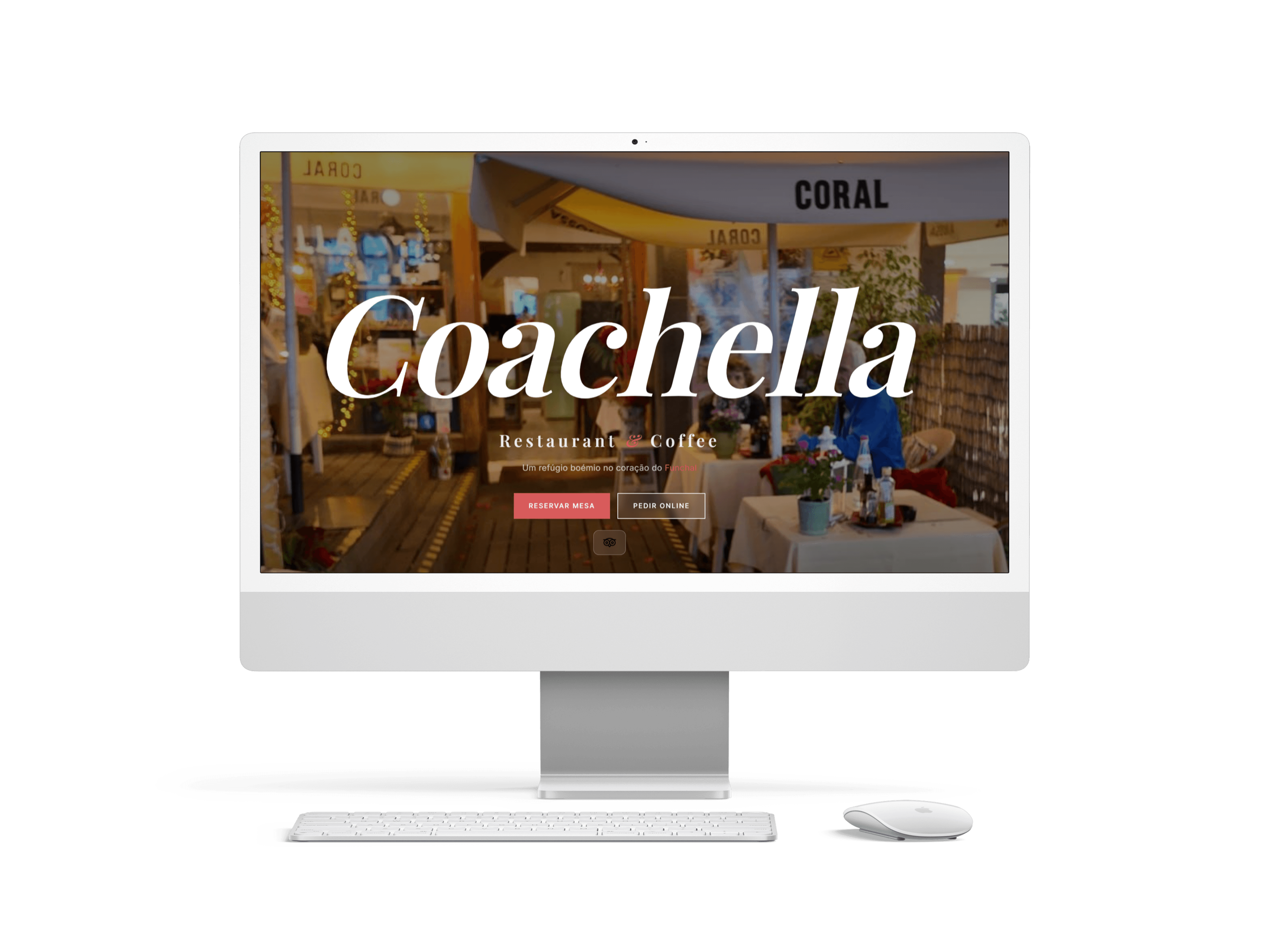 Hero de la landing page Coachella Restaurante