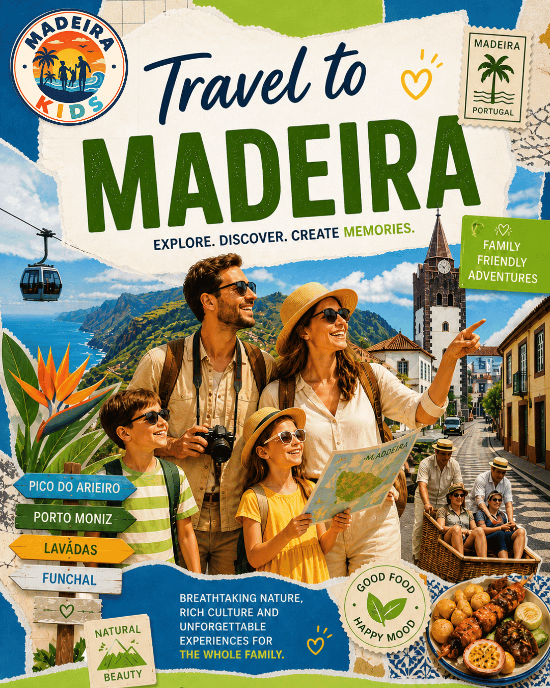 Madeira Kids — plataforma digital de viagens em família na Ilha da Madeira